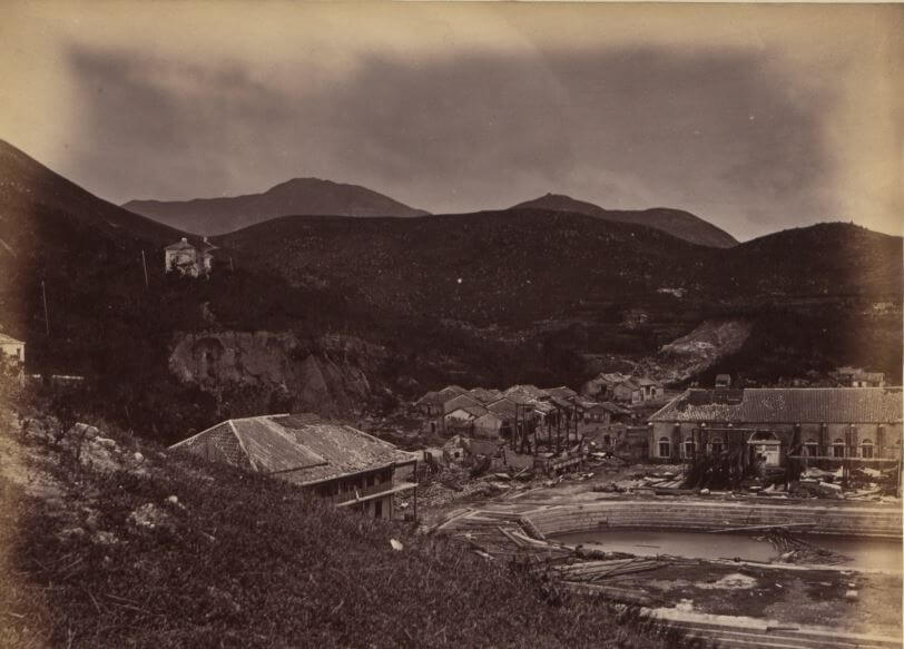 Aberdeen Dock 1874 Typhoon Damage National Archive on flikr snipped