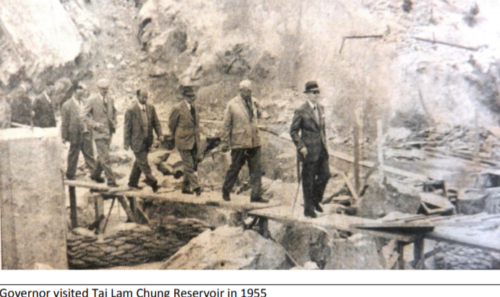 Quarrying In Hk Since World War Two Lord Wilson Heritage Trust Photo 4 Tai Lam Chung Reservoir Governor's Visit 1954