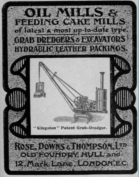 Rose, Downs And Thompson Grace's Guides 1904 Advert