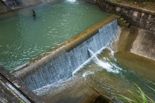 The Soak Away On The Upper Aberdeen Reservoir, Hong Kong Island.