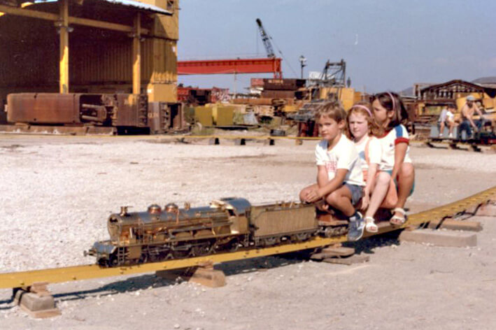 Miniature Railways b6 HKSMEE-French Pacific steam locomotive-NT construction site
