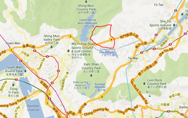 The red line indicates the approximate location of the Needle Hill Mine lease area