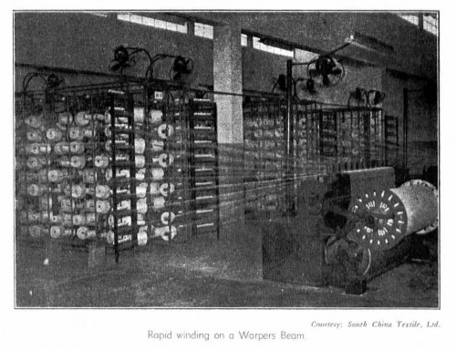 Reference: South China Textiles Ltd. mid 1950s (spinning production) Source: J. M. Braga (1957): Hong Kong Business Symposium. South China Morning Post, Hong Kong.