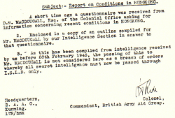 BAAG- 1945 report - intro