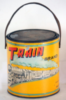 Train-Brand-paint tin-Claimed to be of Hong Kong origin IDJ advert