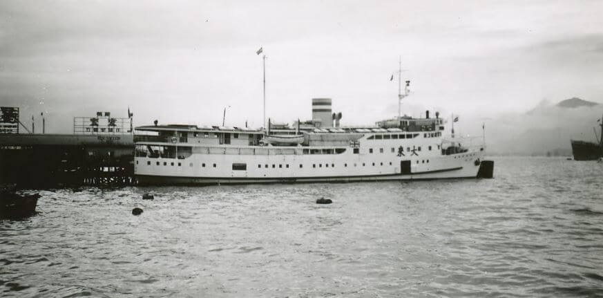 Tai Loy MV, Macau Ferry, image 1959 from panorami