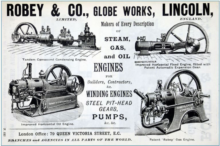 Robey & Company Advert 1898 Grace's Guides