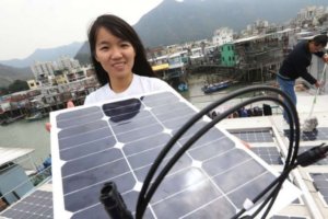 Tai O Solar Panels Connecting To CLP Grid SCMP 26.2.17