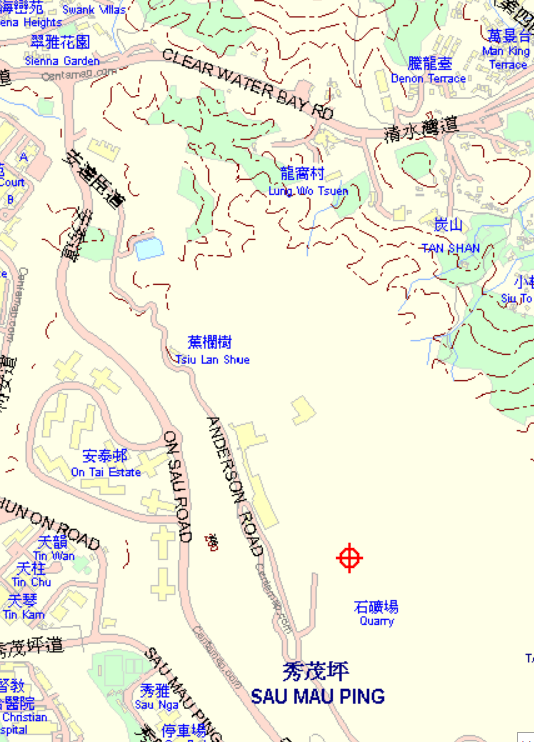 Anderson Road Quarry Map Centamap