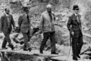 Tai Lam Chung Reservoir IDJ Detail Governor's Visit In 1955 Quarrying In Hk AFTER WW2