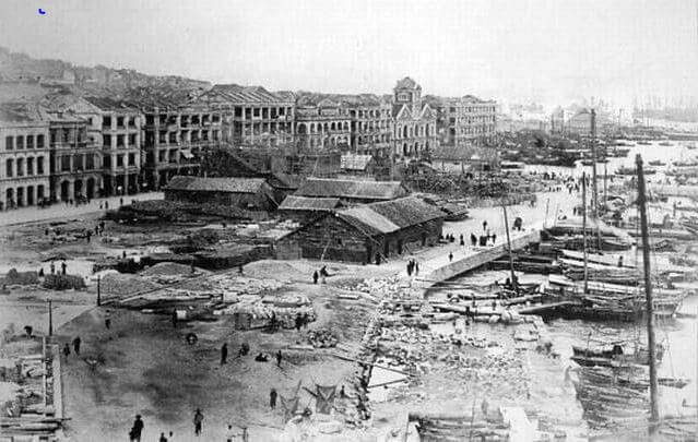 Central Praya Reclamation 1890s Moddsey Gwulo