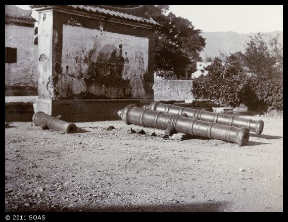 Kowloon Walled City 2 Old Cannons Source Historic Photos Of China Jamie Carstairs