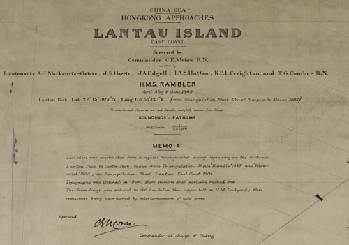 1905 Lantau Survey Title