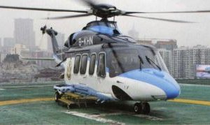 Pearl River Heliports Sky Shuttle Helicopter At The Macau Terminal IDJ
