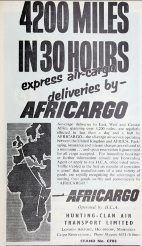 Hunting Clan Air Transport Advert Grace's Guides