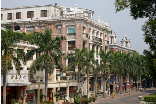 Arnhold Karberg Building, Butterfield & Swire Building To Rear, Oct 2008, South Street, Shamian Island, Guangzhou Nick Kitto