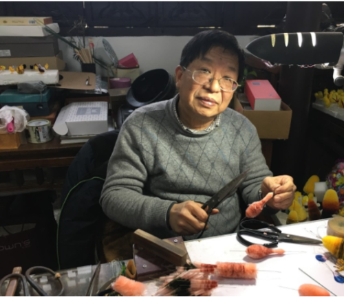 Velvet Flowers Ronghua Hao Shuxian, 63, SCMP 23.12.17 Courtesy Handout