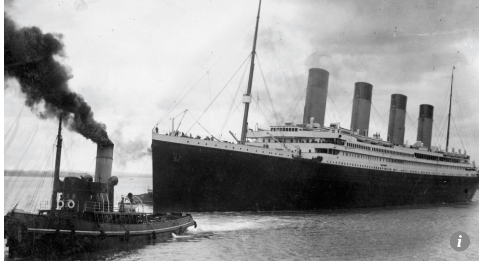 Titanic Leaves Southampton On Her Maiden Voyage AFP SCMP