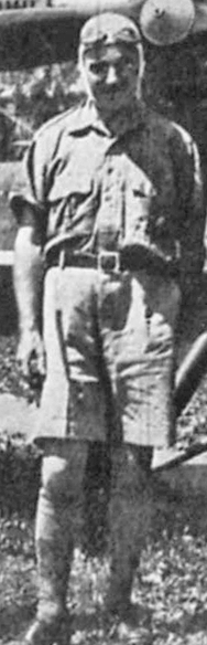 Arnhold Aviation Detail Of Capt FA Swoffer In Group Photo At Mukden