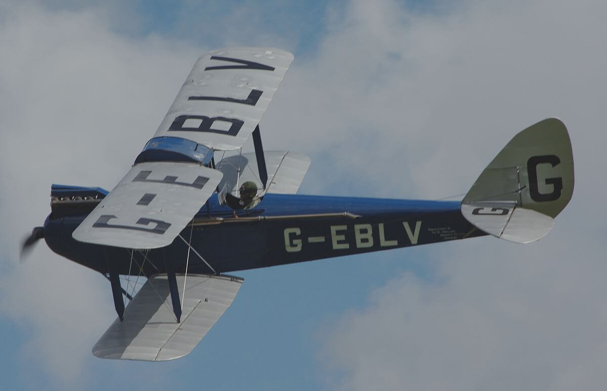 De Havilland DH 60 Moth Plane Image From Wikipedia
