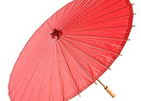 Parasol Paper Umbrella Courtesy The Knot Shop