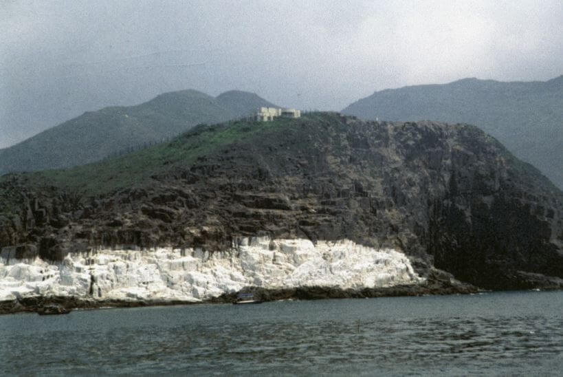 Tathong Light painted white cliffs 1990s HK Memory Courtesy AMO