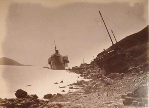 SS Alaska 1874 Aberdeen Dock from gwulo