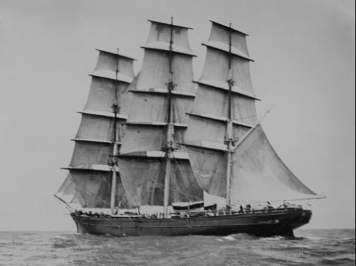 Cutty Sark photo taken by Capt Richard Woodget