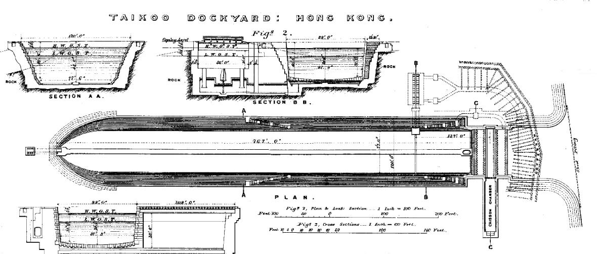 Tai Koo dock Griffin general plan