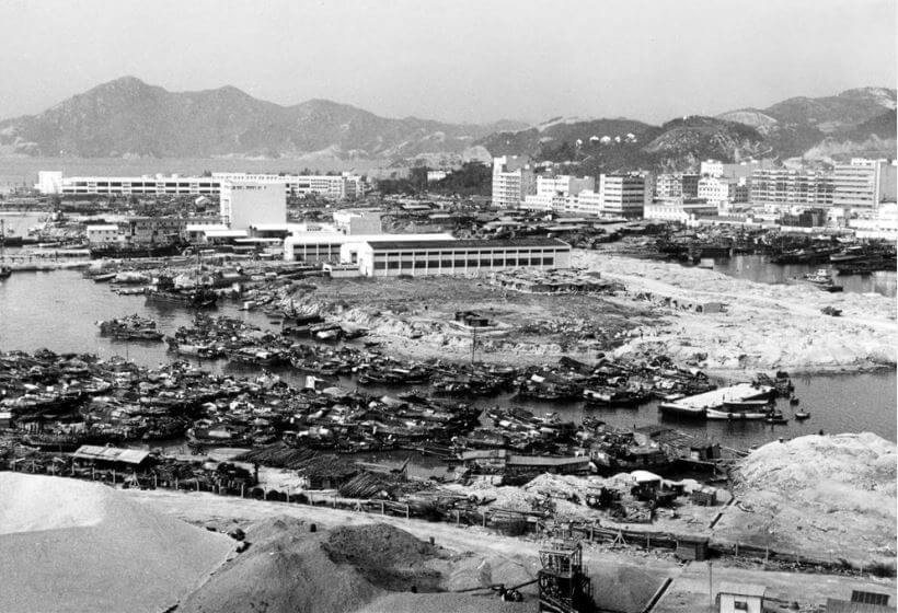 Cheung Sha Wan reclamation photo 1965 HK Memory