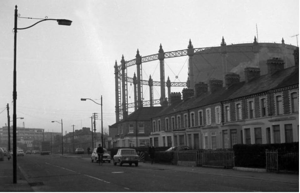 Gasworks, Ringsend, 1980s Dublin City Council Photographic Collection From Martin Daly