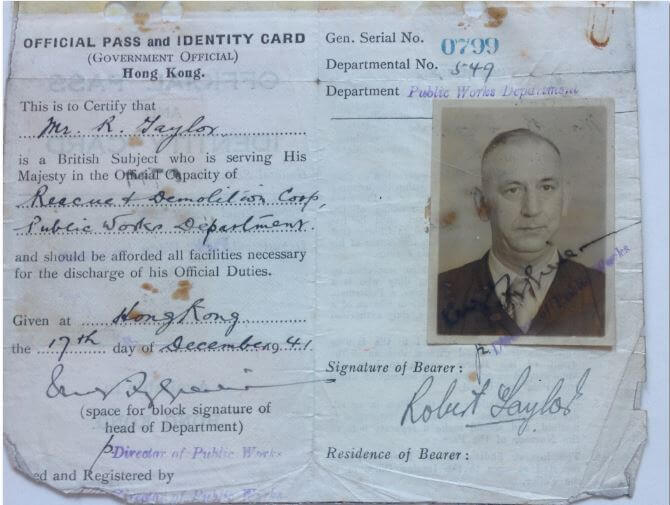 robert-taylor-official-pass-id-card-a-17-12-1941-from-jane-taylor