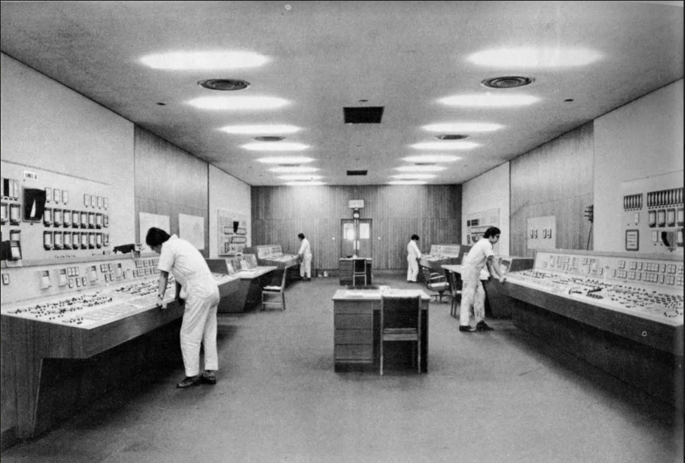 Ap Lei Chau Power Station Control Room Courtesy IDJ